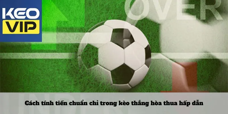Cách tính tiền chuẩn chỉ trong kèo thắng hòa thua hấp dẫn