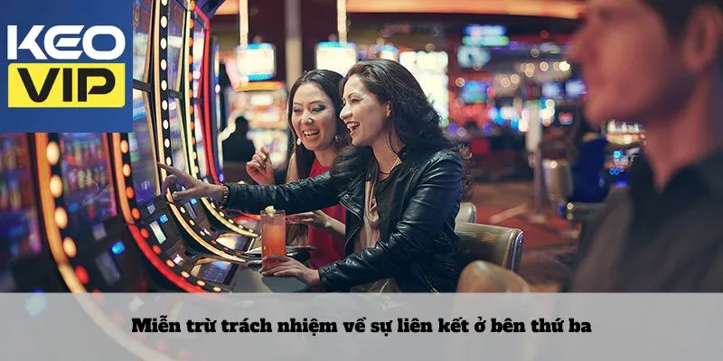Miễn trừ trách nhiệm về sự liên kết ở bên thứ ba